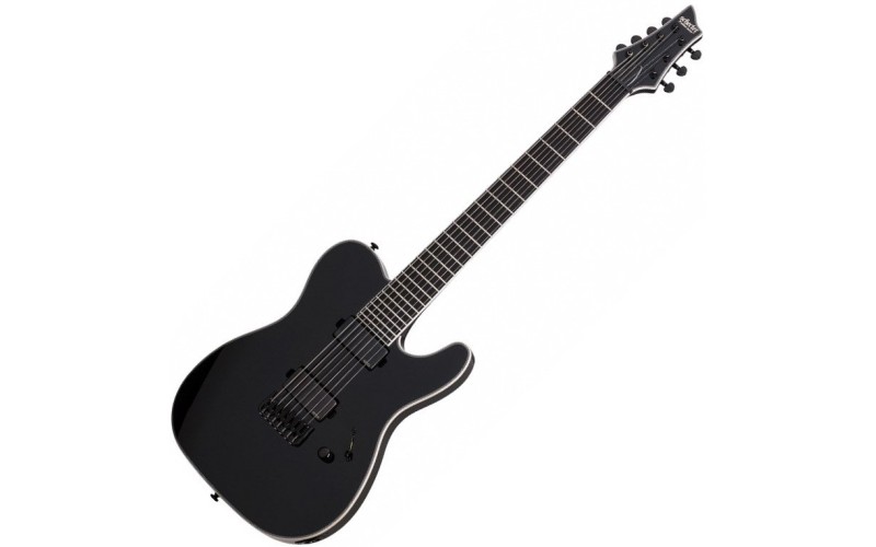 SCHECTER CHRIS GARZA PT-7 2015 BLK - электрогитара семиструнная