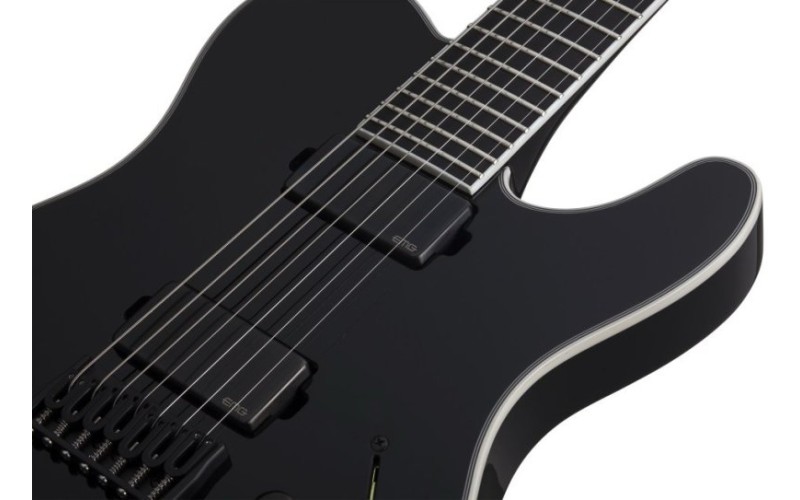 SCHECTER CHRIS GARZA PT-7 2015 BLK - электрогитара семиструнная