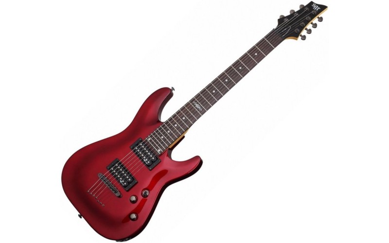 SCHECTER SGR C-7 MRED - семиструнная электрогитара
