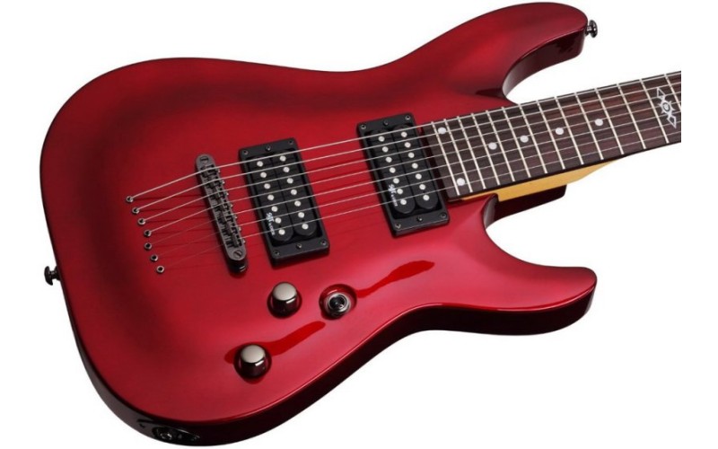 SCHECTER SGR C-7 MRED - семиструнная электрогитара