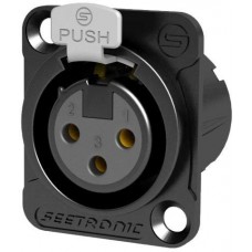 Seetronic MK3F2C-BG панельный разъём XLR тип D