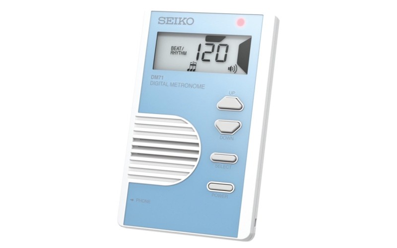 SEIKO DM71 Blue - карманный цифровой метроном