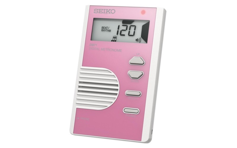 SEIKO DM71 Pink - карманный цифровой метроном