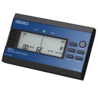 SEIKO SAT10 Blue - тюнер для настройки гитары и бас-гитары