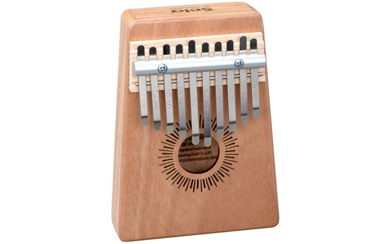Sela SE-240 Kalimba 10 Калимба 10 язычков, красное дерево, с чехлом