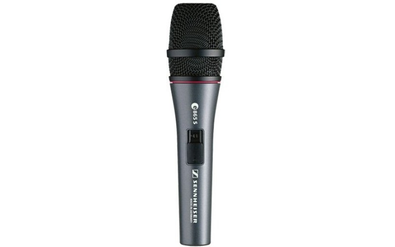 Sennheiser E 865-S  Конденсаторный вокальный микрофон с выключателем