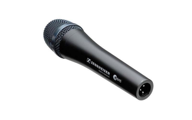 SENNHEISER E 945 Динамический вокальный микрофон, суперкардиоида, 40 - 18000 Гц, 350 Ом