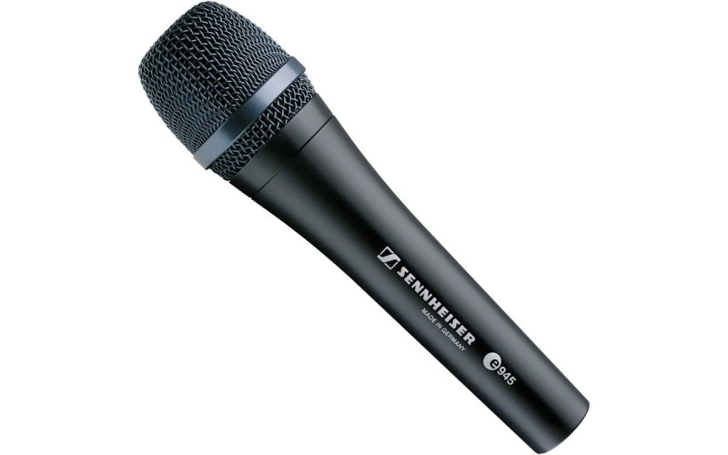 SENNHEISER E 945 Динамический вокальный микрофон, суперкардиоида, 40 - 18000 Гц, 350 Ом