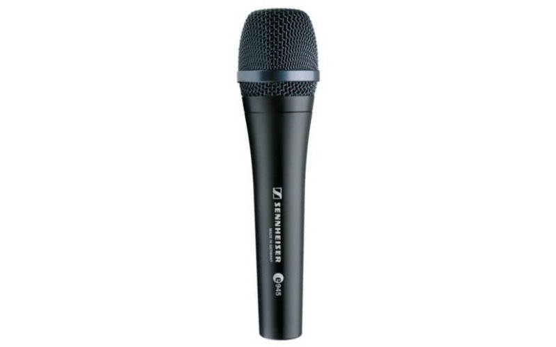 SENNHEISER E 945 Динамический вокальный микрофон, суперкардиоида, 40 - 18000 Гц, 350 Ом