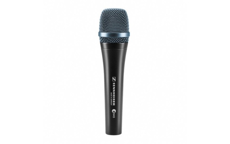 SENNHEISER E 945 Динамический вокальный микрофон, суперкардиоида, 40 - 18000 Гц, 350 Ом