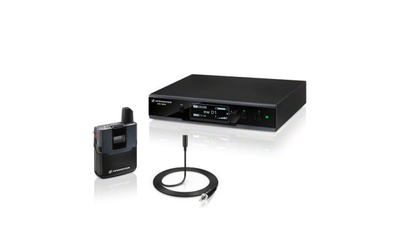 SENNHEISER  ew D1-ME2-H-EU цифровая радиосистема с петличным микрофоном 