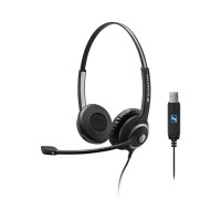 SENNHEISER SC 260 USB бинауральная широкополосная гарнитура