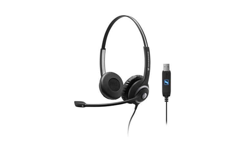 SENNHEISER SC 260 USB бинауральная широкополосная гарнитура