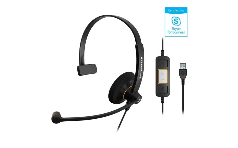 SENNHEISER SC 30 USB ML Широкополосная моноауральная офисная гарнитура
