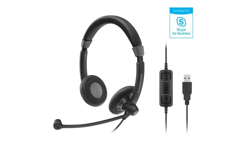 SENNHEISER SC 70 USB MS BLACK гарнитура