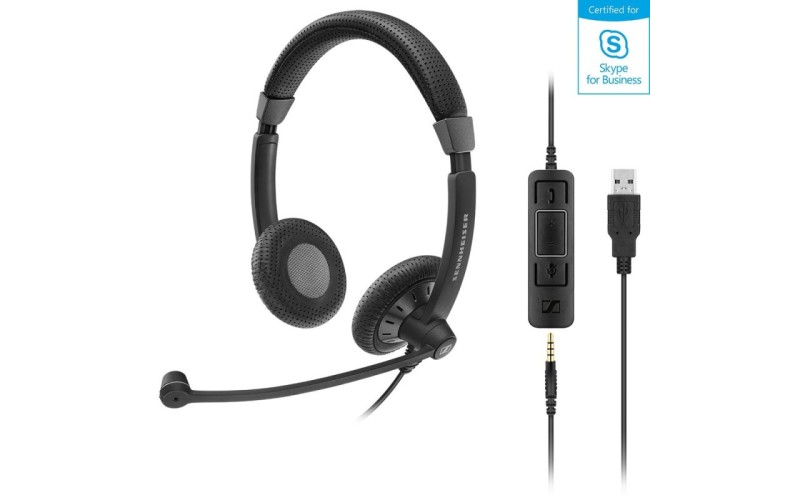 SENNHEISER SC 75 USB MS широкополосная гарнитура