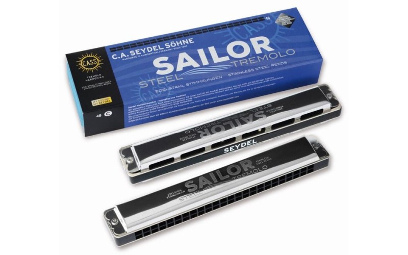 SEYDEL SOHNE Sailor Steel G (26480G) Губная гармошка тремоло