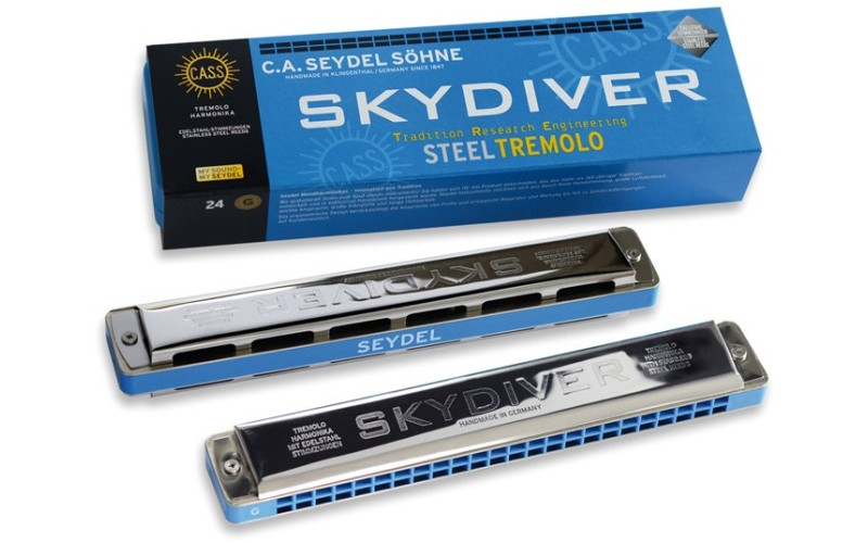 SEYDEL SOHNE Skydiver C (25480C) Губная гармошка тремоло