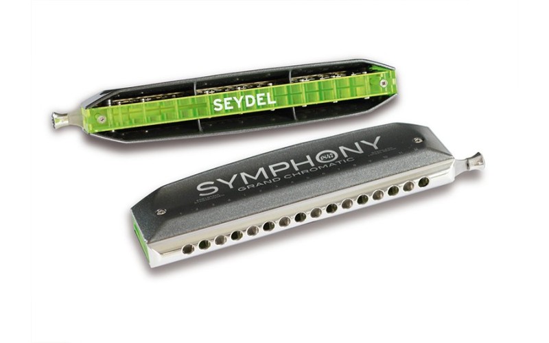 SEYDEL SOHNE Symphony Acryl C (54640C) Губная гармошка, хроматическая, в кейсе с подогревом