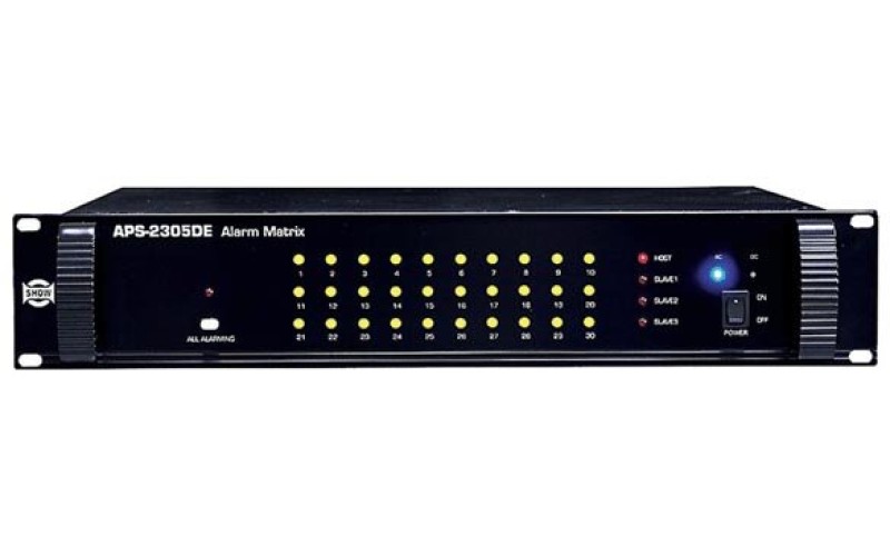 Show APS-2305DE - аварийная матрица, 30 аварийных каналов вход/выход, AC 110-120V/ 220-240V / DC 24