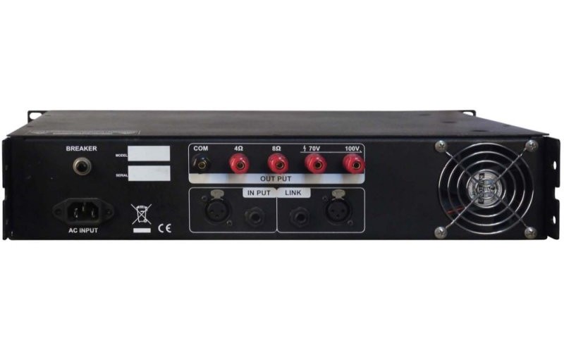 Show APS-480E - трансляционный усилитель мощности 480 вт, 70/100 в