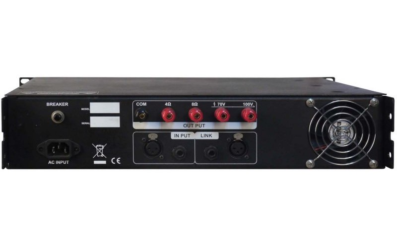 Show APS-480E - трансляционный усилитель мощности 480 вт, 70/100 в