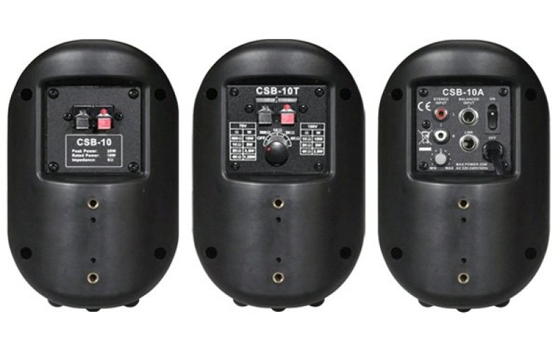 Show CSB-10T/BK - 1-пол. АС 70/100в,10вт, 85 дБ, динамик 3