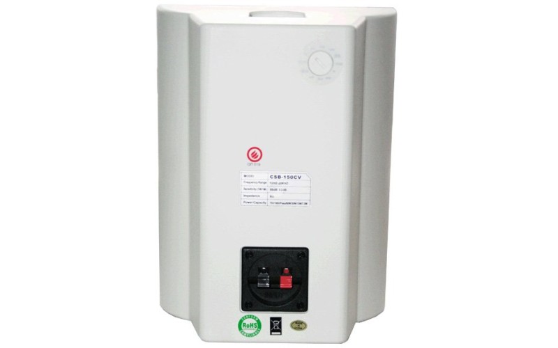 Show CSB-150CV/WH - 2х пол. АС 70/100в/8ом, 60 вт , 88 дБ, динамик 6,5