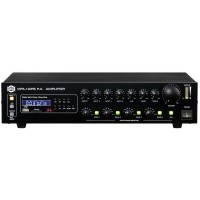 Show MPA-120RS - трансляц. система 120вт,24V70/100в, mp3-плеер,4mic\line+aux, 4 зоны