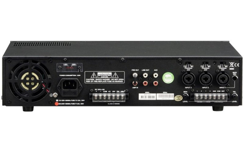 Show MPA-60R - трансляц. система 60вт,25V70/100в, mp3-плеер