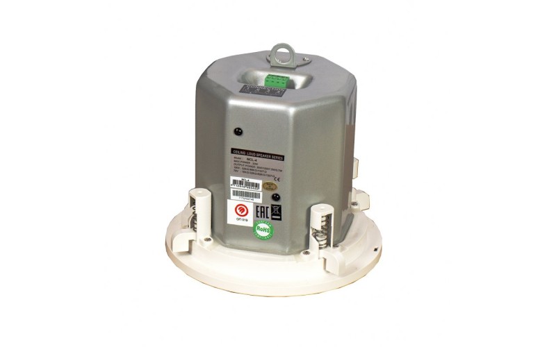 SHOW NCL-4 - громкоговоритель потолочный, двухполосный, 30 Вт, 70/100В, белый