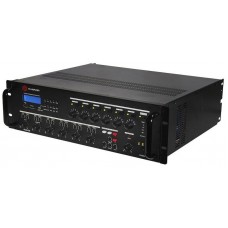 SHOW PS-2406 - трансляционная система 240 Вт,100В/4 ом, 6 зон, со встроенным MP3, FM тюнер