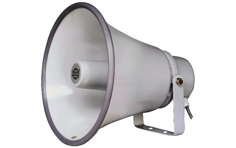 SHOW TC-30AH - громк-тель рупорный 30вт, 100 в, круглый, серый