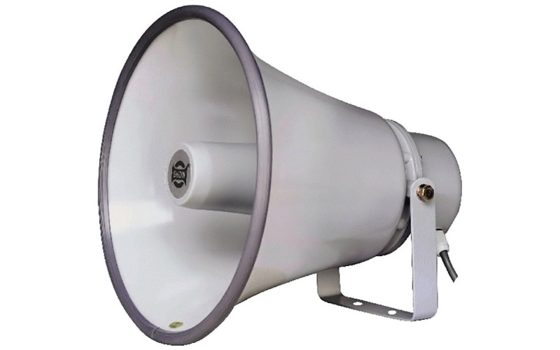 SHOW TC-30AH - громк-тель рупорный 30вт, 100 в, круглый, серый