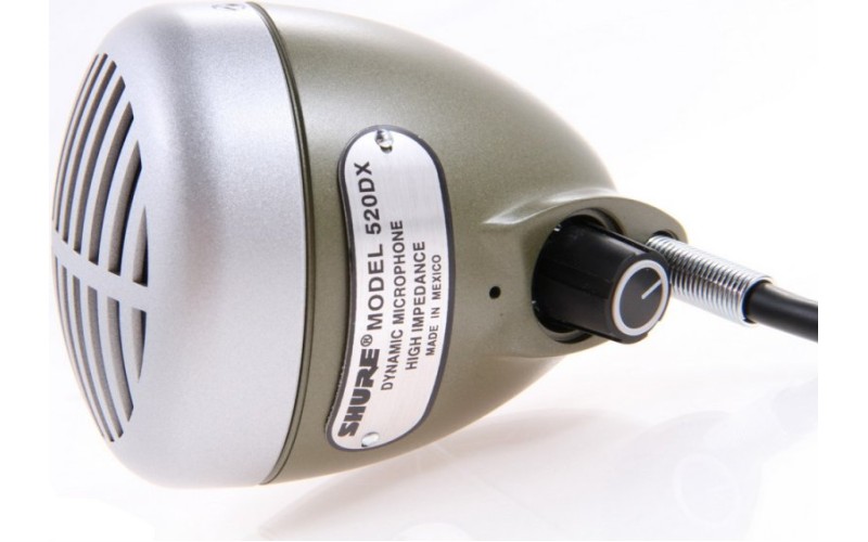 SHURE 520DX динамический микрофон для губной гармошки 
