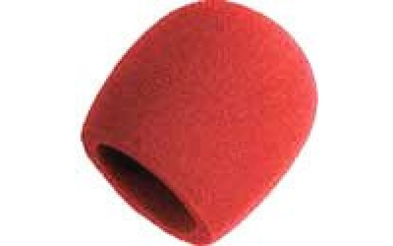 SHURE A58WS-RED поролоновая ветрозащита для микрофонов SM58, PG58