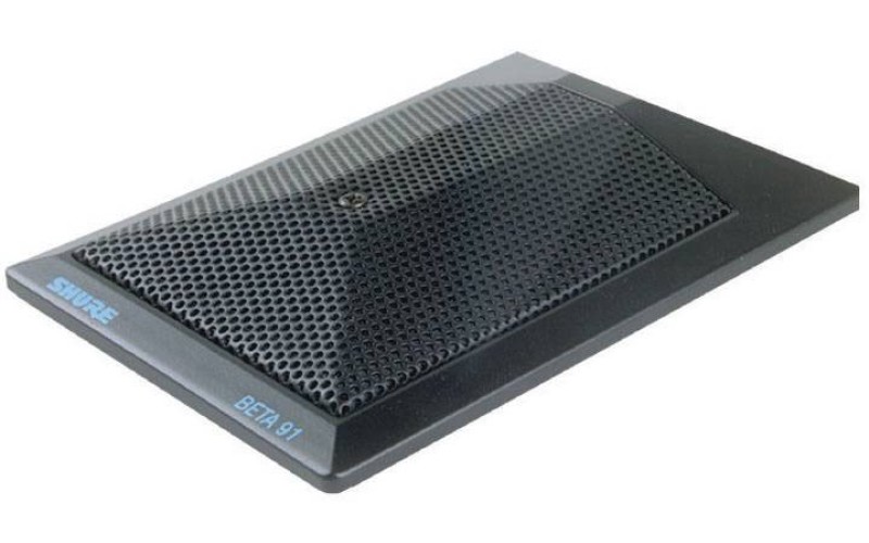 SHURE BETA 91A полукардиоидный конденсаторный инструментальный микрофон (плоский)