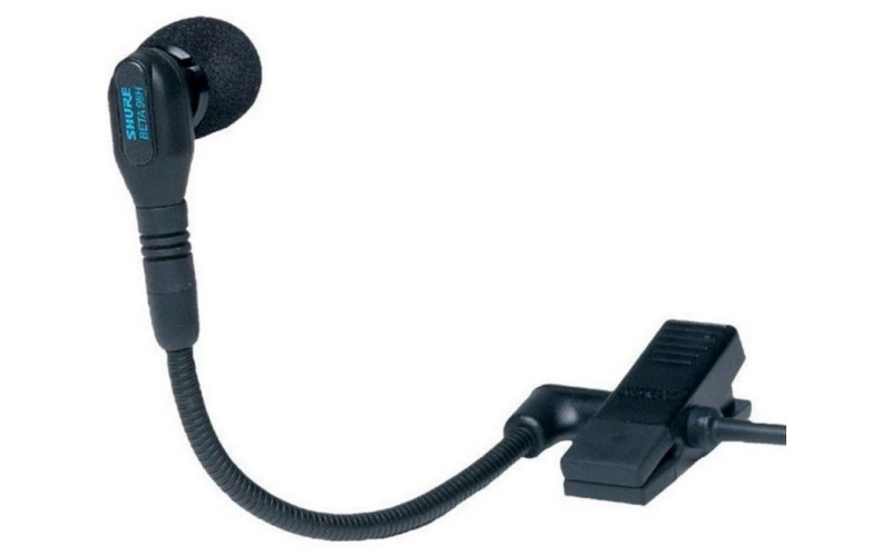 SHURE BETA 98Н/С миниатюрный кардиоидный микрофон для музыкальных инструментов на клипсе