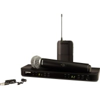 SHURE BLX1288E/W85 K3E 606-638 MHz двухканальная радиосистема с петличным микрофоном WL185 и SM58