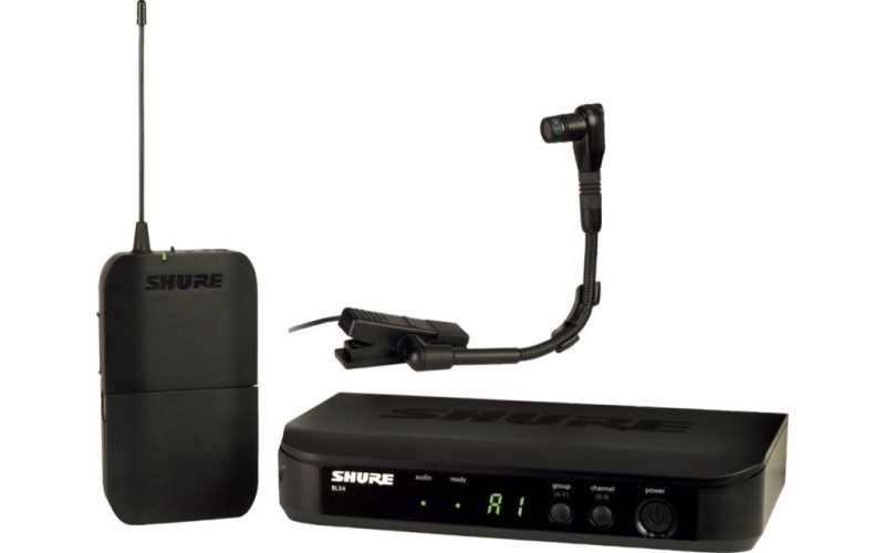 SHURE BLX14E/B98 M17 662-686 MHz радиосистема с микрофоном BETA98 для духовых инструментов