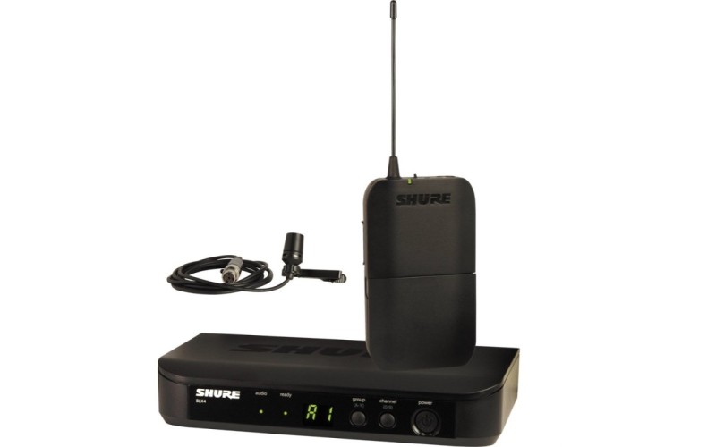 SHURE BLX14E/CVL M17 662-686 MHz радиосистема c петличным микрофоном CVL