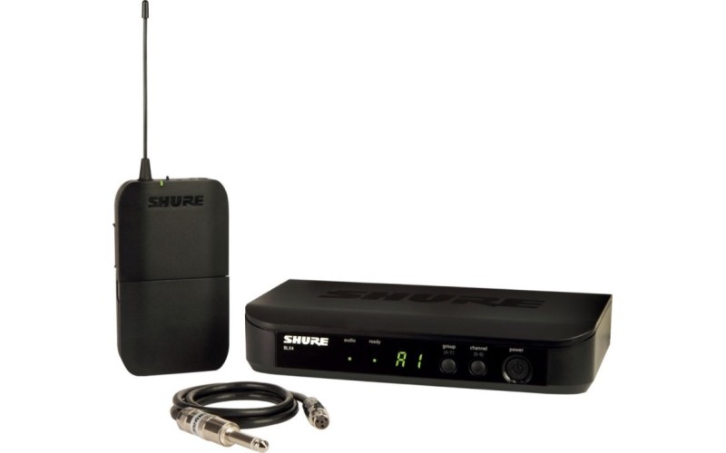 SHURE BLX14E M17 662-686 MHz радиосистема с портативным поясным передатчиком BLX1