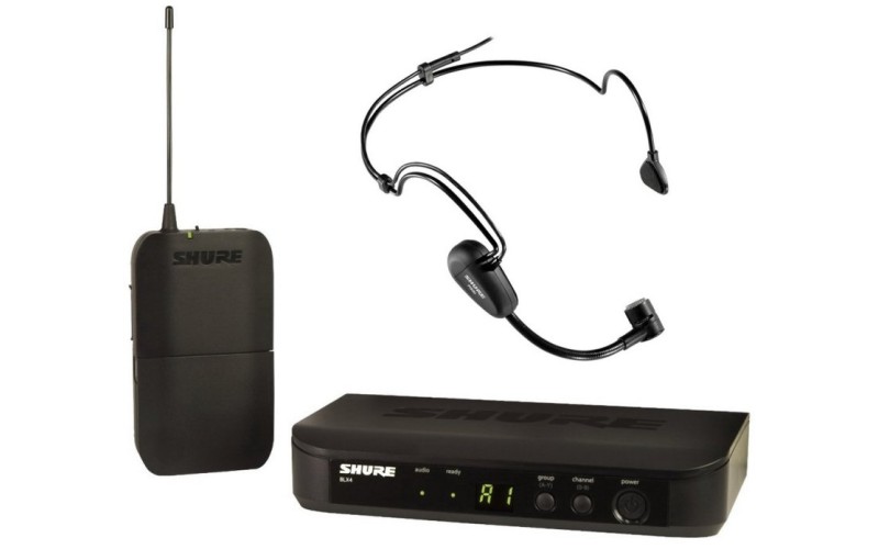 SHURE BLX14E/PG30 K3E 606-638 MHz радиосистема головная с гарнитурой PG30