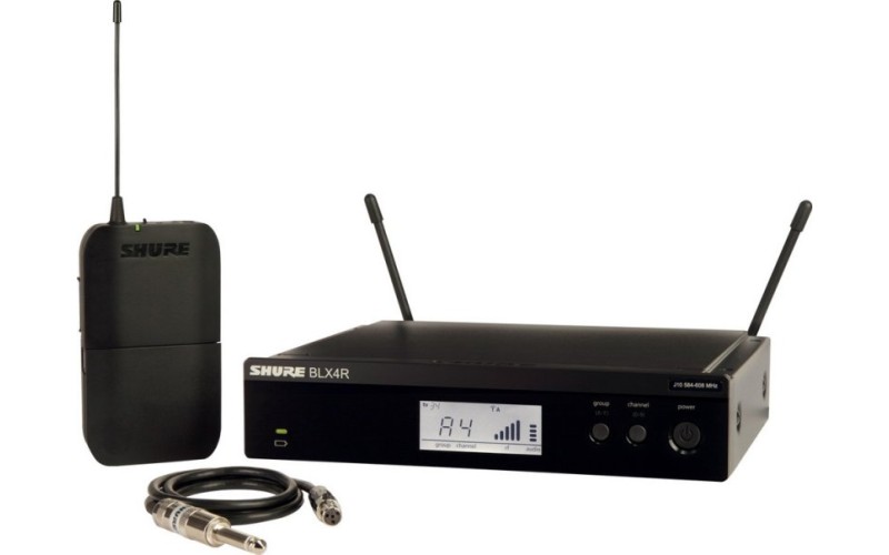SHURE BLX14RE K3E 606-638 MHz радиосистема с поясным передатчиком BLX1