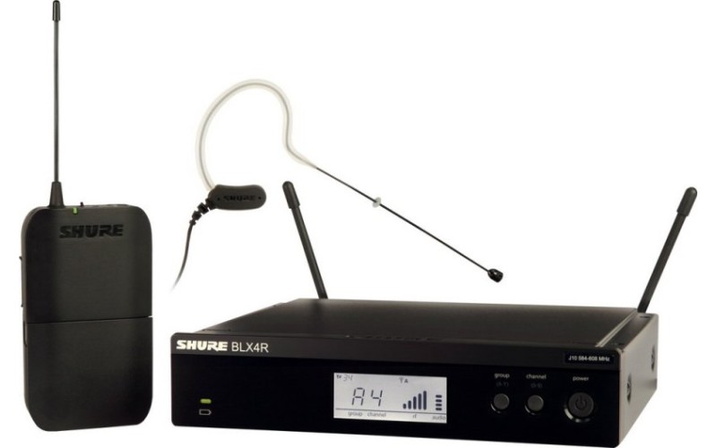 SHURE BLX14RE/MX53 K3E 606-638 MHz радиосистема головная с микрофоном MX153