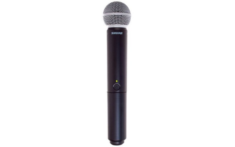 SHURE BLX2/SM58 M17 662-686 MHz ручной передатчик для радиосистем с капсюлем динамического микрофона