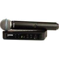 SHURE BLX24E/B58 K3E 606-638 MHz радиосистема вокальная с капсюлем динамического микрофона BETA 58