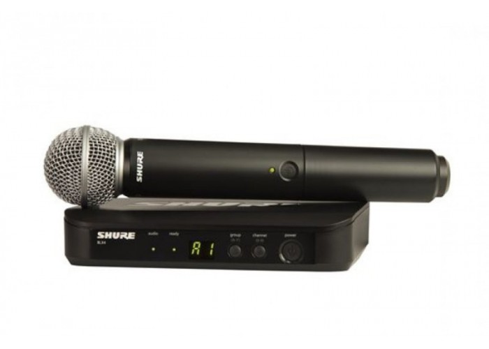 SHURE BLX24E/PG58 M17 662-686 MHz радиосистема вокальная капсюлем микрофона PG58