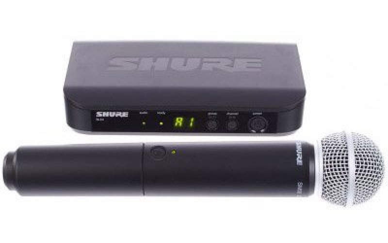 SHURE BLX24E/SM58 M17 662-686 MHz радиосистема вокальная с капсюлем динамического микрофона SM58