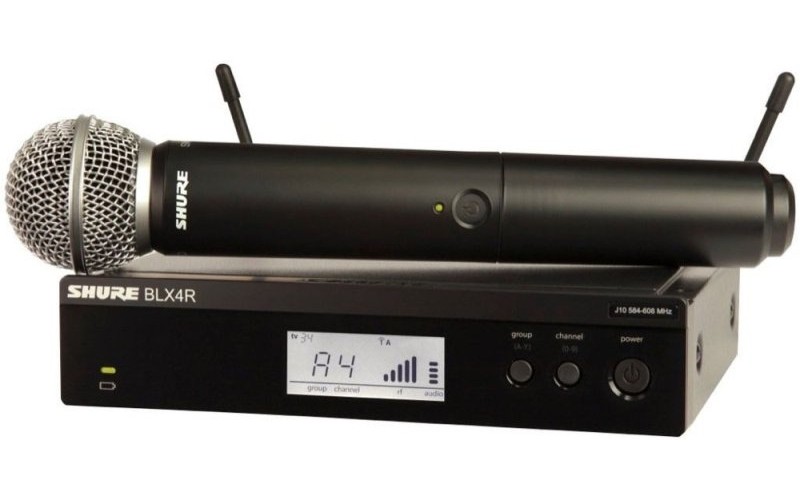 SHURE BLX24RE/B58 K3E 606-638 MHz радиосистема вокальная с капсюлем динамического микрофона BETA 58